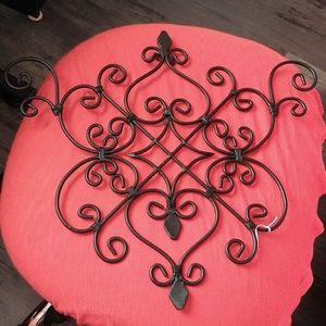 2 Archatectural iron hanging wall sculpture?